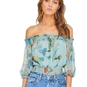 ASTR the Label Off The Shoulder Bodysuit